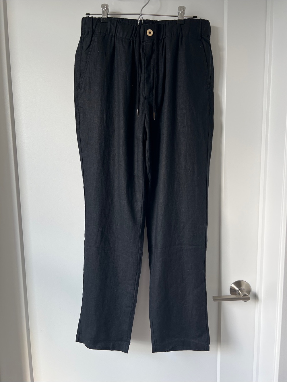 Quince Men’s 100% European Linen Drawstring Beach Pants